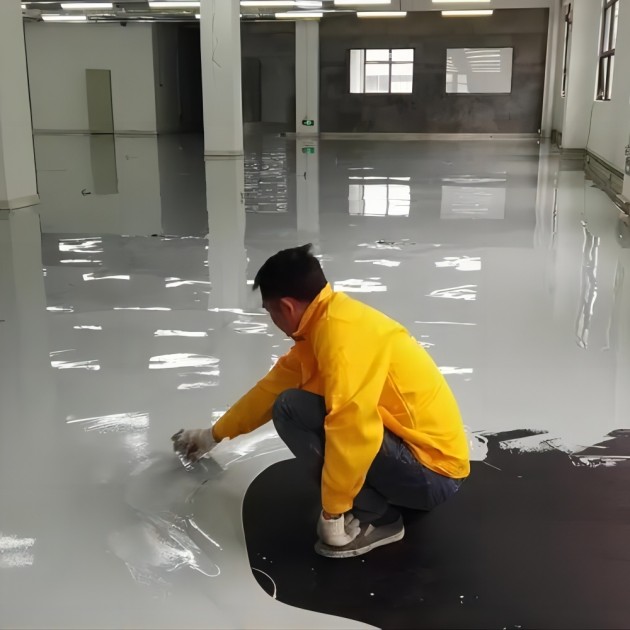 宁国防腐防静电地坪,防腐防静电自流平地坪产品图1